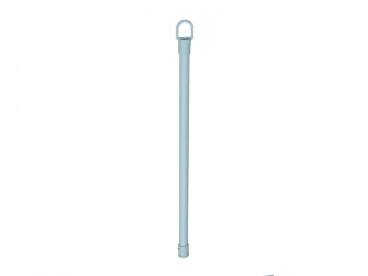 Support Plafond 50Cm Blanc destiné Support Rideau De Douche