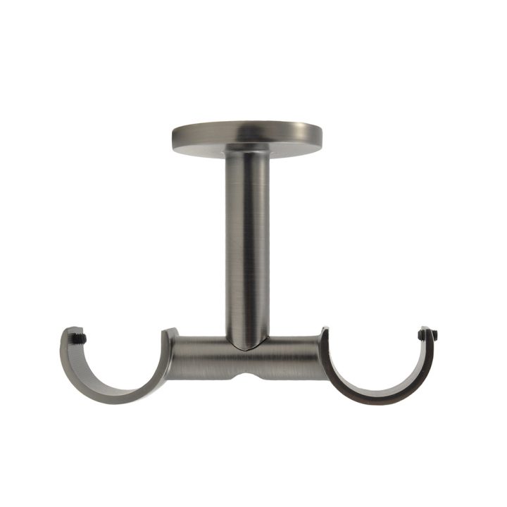 Support Plafond Double Tringle À Rideau Argent Vieilli 28 Mm à Tringle A Rideau Plafond Support Plafond Double Tringle À Rideau Argent Vieilli 28 Mm à Tringle A Rideau Plafond
