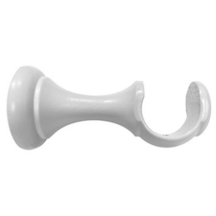 Support Tringle À Rideau, 28 Mm Blanc Satiné Inspire encequiconcerne Support Tringle Rideau Extensible