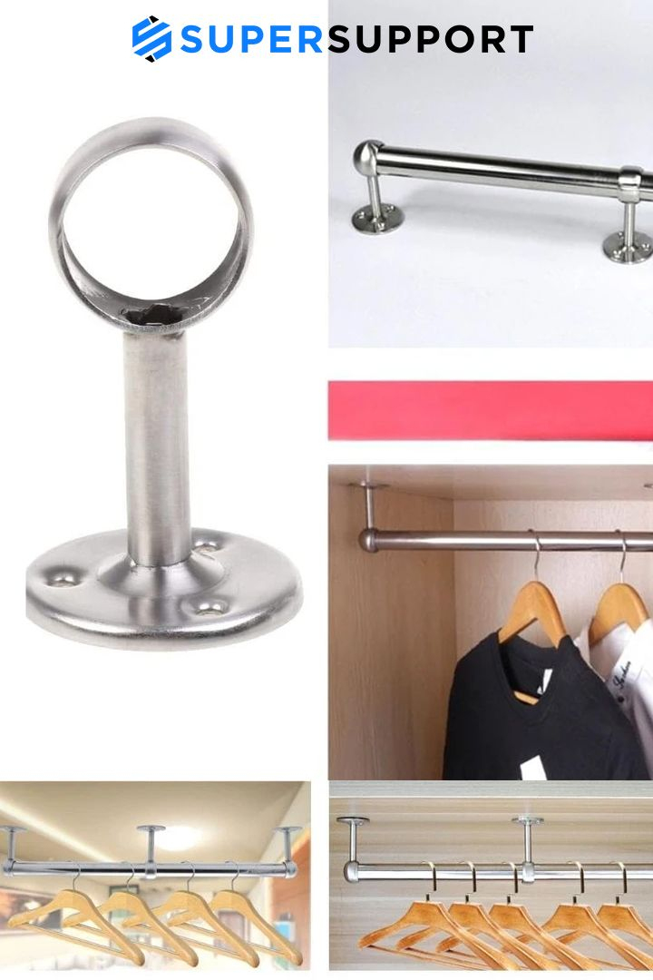 Support Tringles Rideaux Plafond X2 En 2020 (Avec Images avec Tringle Rideau Mur A Mur