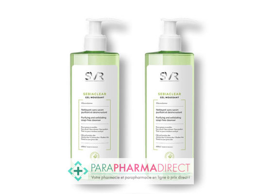 Svr Sebiaclear Gel Moussant Nettoyant Sans Savon Purifiant tout Se Doucher Sans Savon Svr Sebiaclear Gel Moussant Nettoyant Sans Savon Purifiant tout Se Doucher Sans Savon