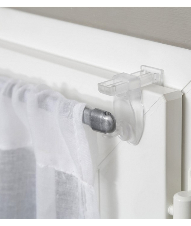 T1: Support Auto-Serrants Pour Tringles À Rideaux – Madeco dedans Support Tringle A Rideau Sans Percer