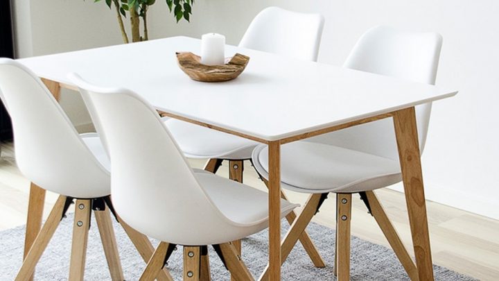 Table À Manger 4 Personnes – Collection Vojens – House serapportantà Table Salle À Manger 12 Personnes