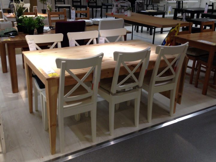 Table A Manger Ikea Bois – Table De Lit intérieur Table De Salle À Manger Ikea