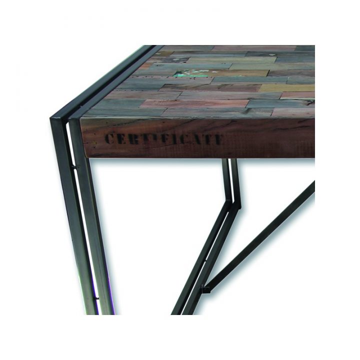 Table De Repas En Bois Carrée 140 Cm² – Univers Salle À avec Table Carree 140X140 Salle Manger