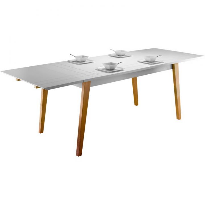 Table De Salle À Manger Extensible Scandinave Bristol intérieur Table Salle A Manger Scandinave