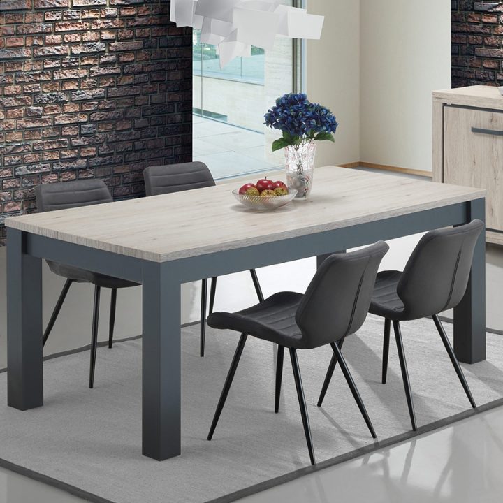 Table De Salle A Manger Moderne, Table En Bois, Table Pas tout Meuble Salle A Manger Pas Cher