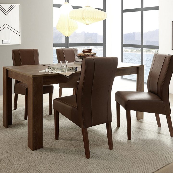 Table En Bois Contemporaine | Sofamobili serapportantà Table Pliante Salle À Manger