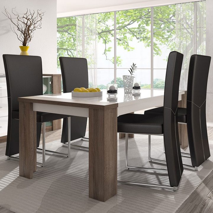 Table Exotique à Salle A Manger Chene Moderne