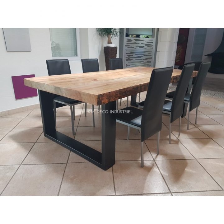 Table Industrielle A Manger concernant Table De Salle A Manger Style Industriel