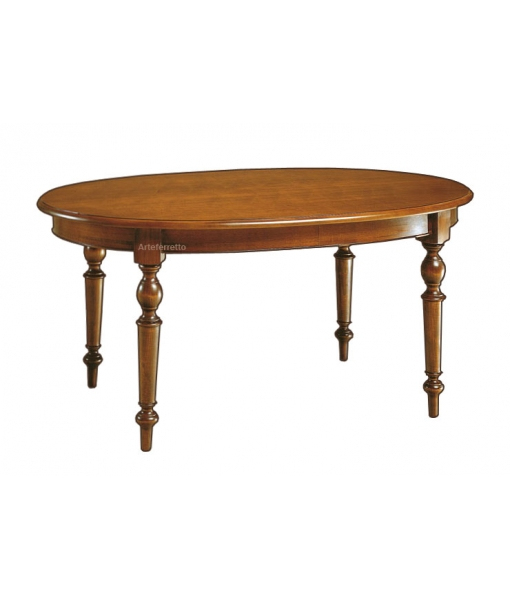 Table Ovale 160 Cm Extensible – Lamaisonplus avec Table De Salle A Manger Ovale