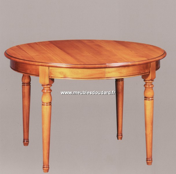 Table Ronde De Salle À Manger En Merisier Louis Philippe 2 destiné Salle A Manger Merisier