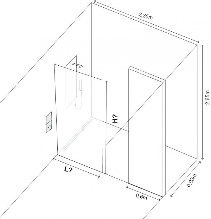 Taille Douche Italienne Plan Douche E L Dimensions Douche destiné Douche Handicapé Dimensions Taille Douche Italienne Plan Douche E L Dimensions Douche destiné Douche Handicapé Dimensions