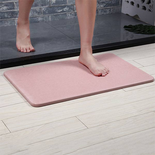 Tapis De Sortie De Bain En Diatomite – Absorption Rapide à Tapis Sortie De Douche