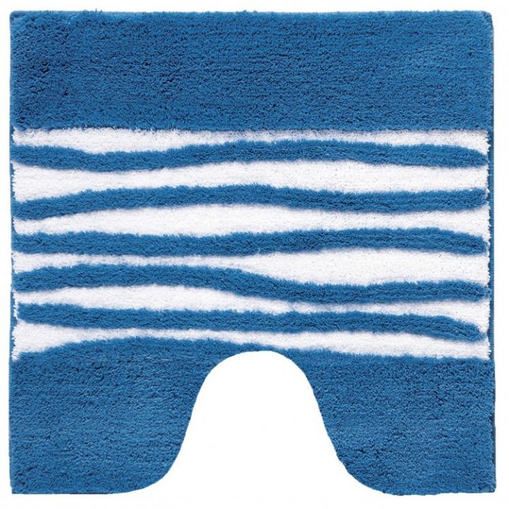 Tapis De Toilettes Aquanova Morgan Denim Blue encequiconcerne Tapis Toilettes Wc