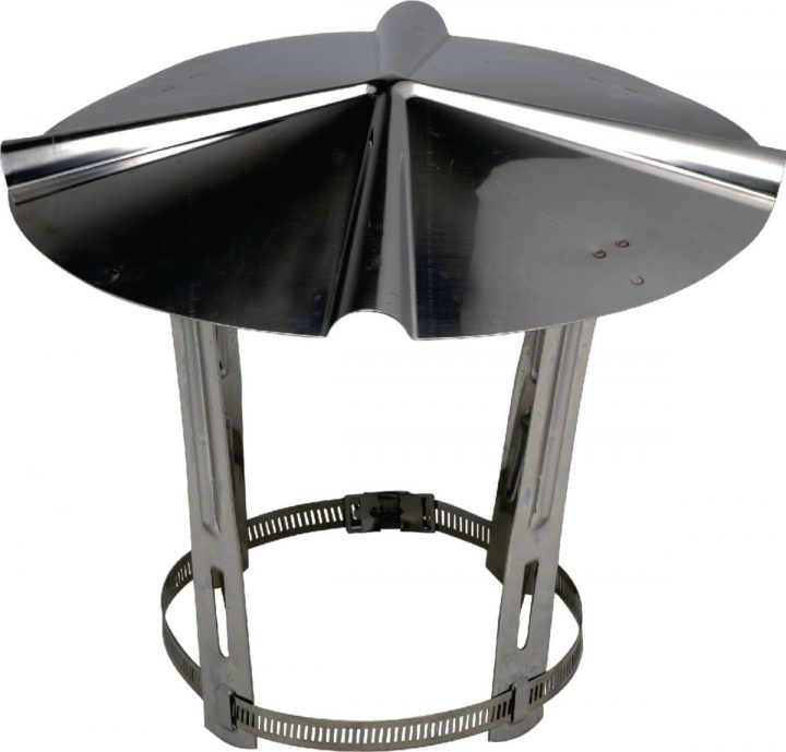 Ten – Chapeau Chinois Inox 80X Réf. 000001 | Cedeo à Chapeau De Cheminée Inox