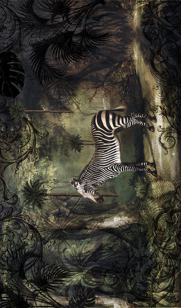 Tenture/Rideau Zèbre Horizontal – La Ligne 29 concernant Rideau Horizontal