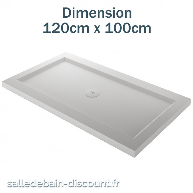 Teuco-Receveur De Douche Paper 120Cmx100Cm En Duralight avec Receveur Douche 120X100 Teuco-Receveur De Douche Paper 120Cmx100Cm En Duralight avec Receveur Douche 120X100