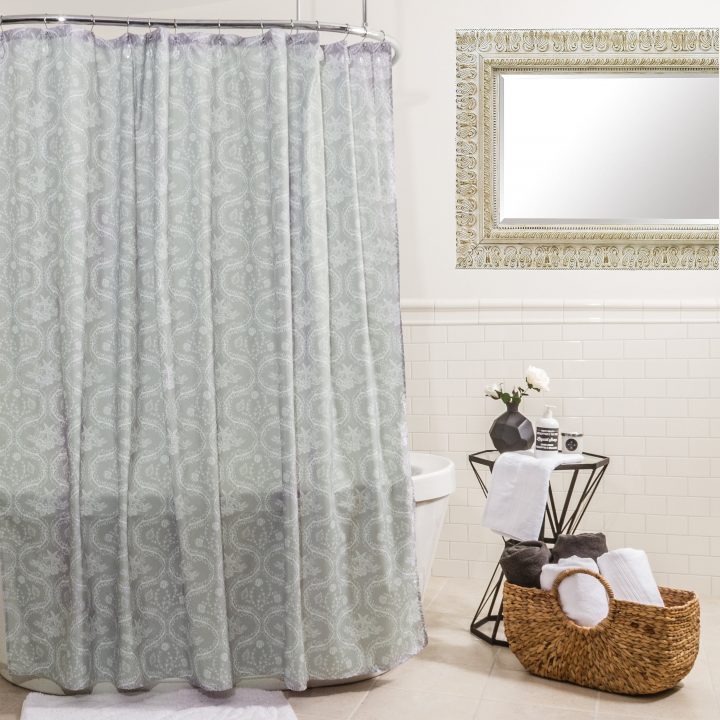 Thalassic Gris Rideau De Douche encequiconcerne Rideau Imperia