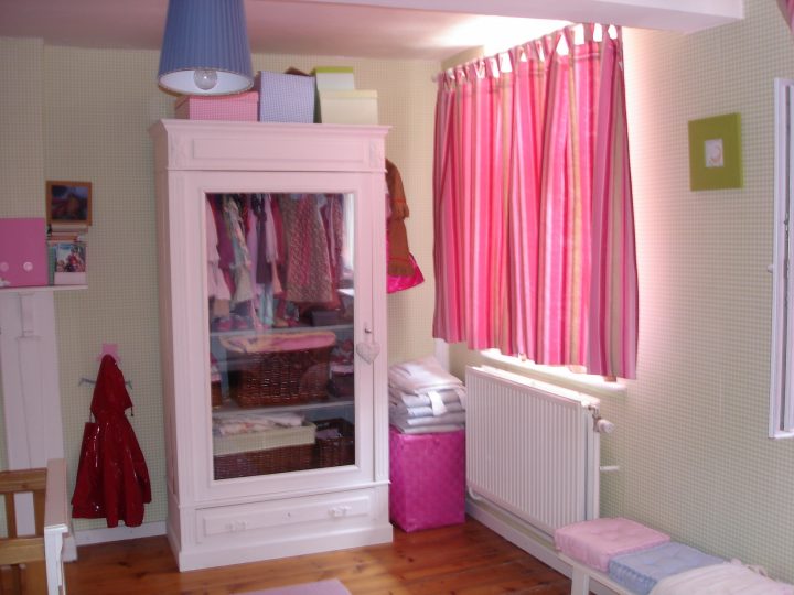 Tipi Fille Rose — Mikea Galerie concernant Rideau Occultant Chambre Fille