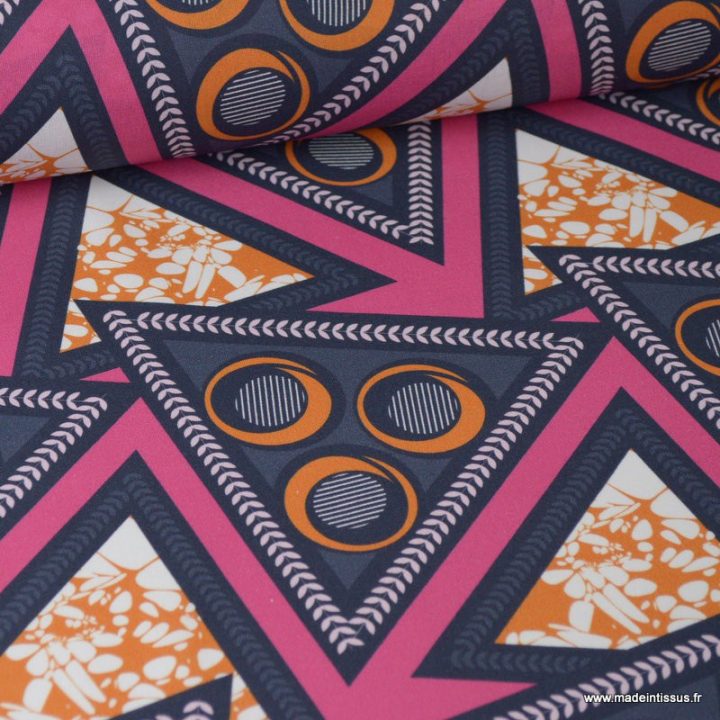 Tissu Wax Pas Cher Imprimé Ronds Bleu, Orange Et Fuchsia intérieur Rideaux Wax Tissu Wax Pas Cher Imprimé Ronds Bleu, Orange Et Fuchsia intérieur Rideaux Wax