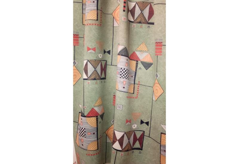 Tissus Rideau Occultant Au Mètre, Tenture, Motif Style dedans Tissu Au