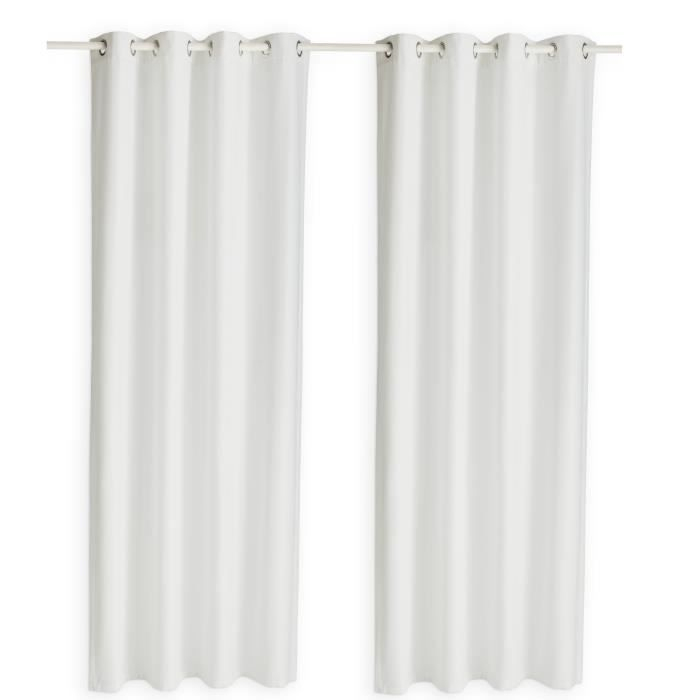 Today Paire De Rideaux Isolants Thermiques – 140 X 240 Cm encequiconcerne Rideaux Thermiques Isolants