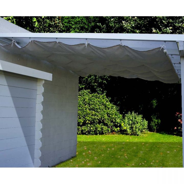 Toile D'Ombrage Coulissante Écru Pour Toit Couv' Terrasse tout Rideaux D Extérieur Pour Terrasse Toile D'Ombrage Coulissante Écru Pour Toit Couv' Terrasse tout Rideaux D Extérieur Pour Terrasse