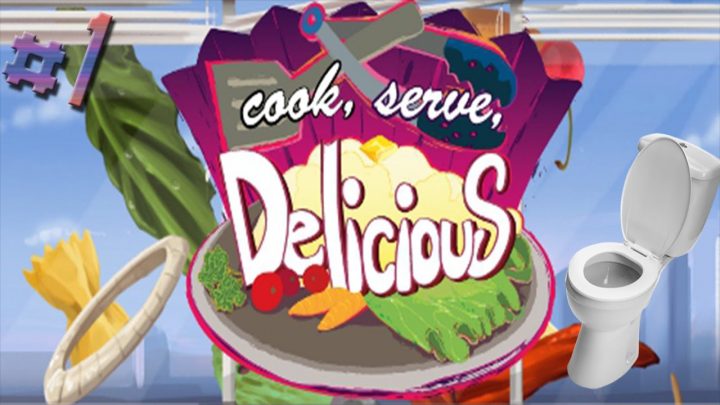Toilet Flush Simulator 2015?!?! (Cook Serve Delicious #1 avec Toilette Simulator