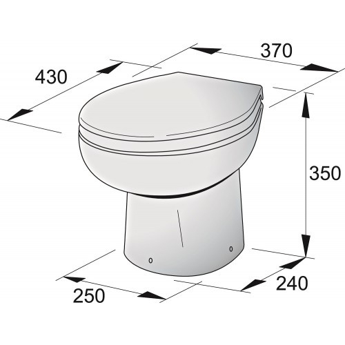 Toilet Type Wcp – Toilettes Marins Électriques – Systèmes encequiconcerne Toilette Electrique