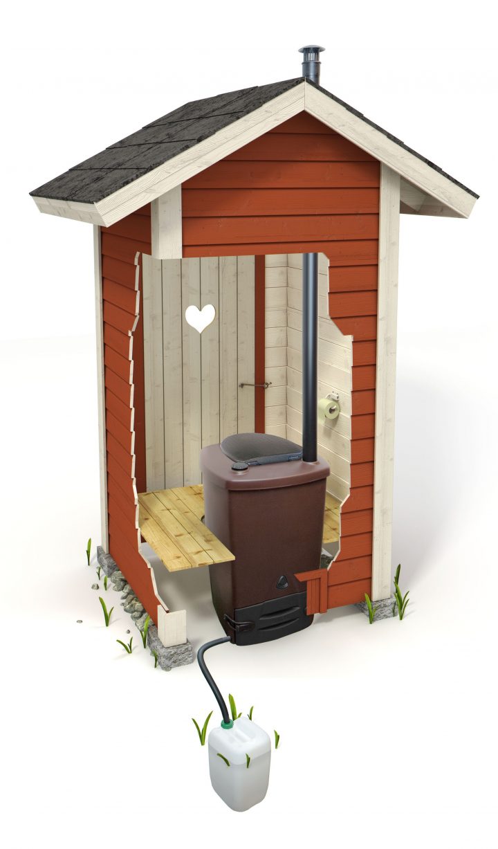 Toilette Sèche À Compost Tlb Biolan – Toilette Sèche tout Toilette Seche Exterieur