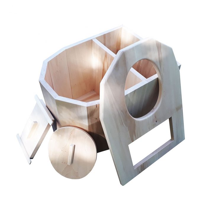 Toilette Sèche Intérieur Design À Compost Pour Maison concernant Toilette Seche Interieur