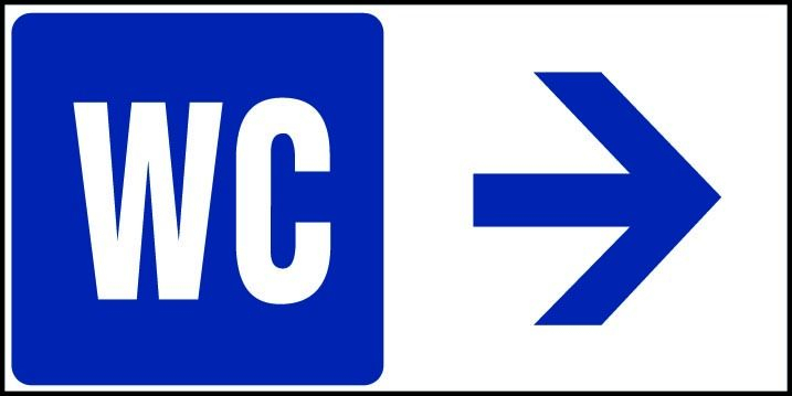 Toilettes H/F – Panneaux De Signalisation Et Signaletique tout Panneau Toilette Toilettes H/F – Panneaux De Signalisation Et Signaletique tout Panneau Toilette