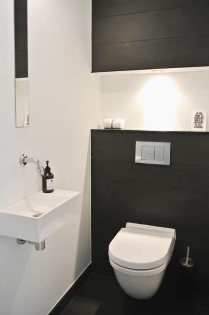 Toilettes + Rangements Au Dessus | Toilettes En 2019 à Amenagement Toilette