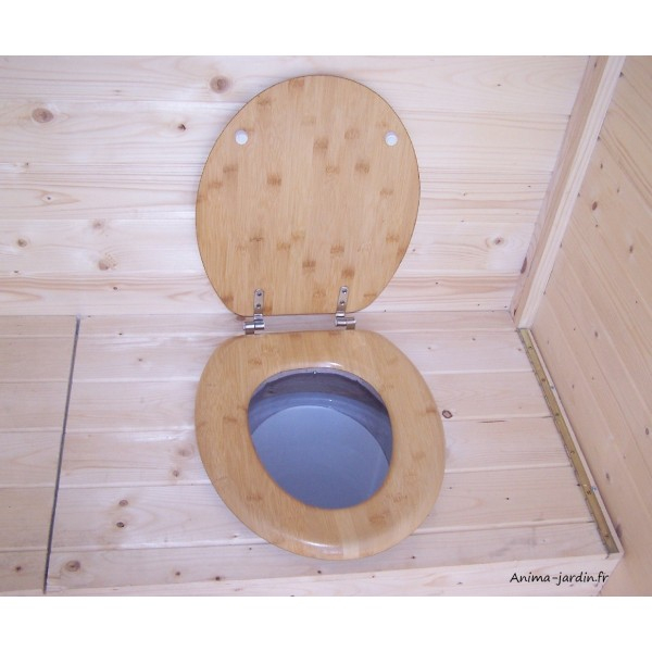 Toilettes Sèches En Bois Avec Sciure, Équipé Lave Mains encequiconcerne Prix Toilettes Sèches