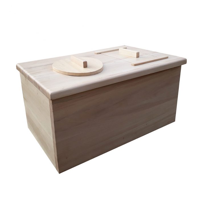 Toilettes Sèches Enfant En Bois, Fabriqué En France. concernant Toilette Seche Interieur