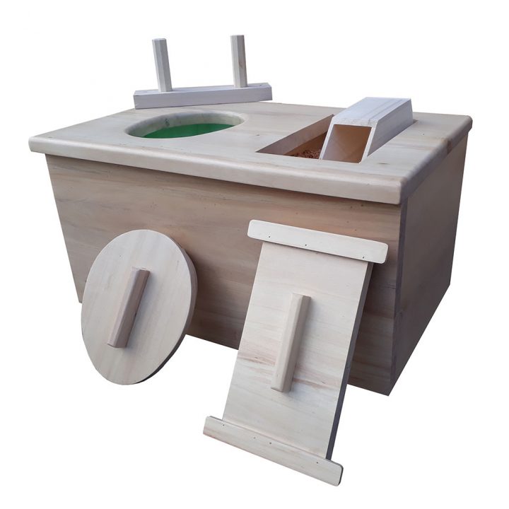 Toilettes Sèches Enfant En Bois, Fabriqué En France. pour Toilette Seche Interieur