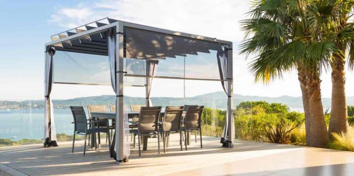 Tonnelle De Jardin : Où S’équiper Pas Cher ? : Femme destiné Rideaux Pour Tonnelle Pas Cher Tonnelle De Jardin : Où S’équiper Pas Cher ? : Femme destiné Rideaux Pour Tonnelle Pas Cher