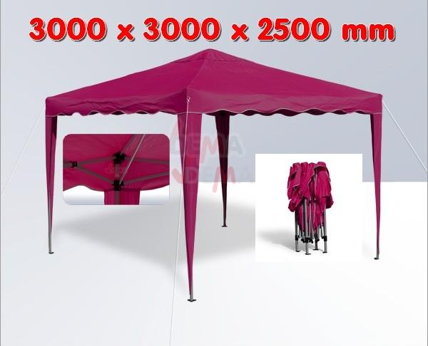 Tonnelle Pliante / Pavillon Pliable 3X3 M Couleur Bordeaux avec Tonnelle Pliante 3X3 Avec Rideaux Tonnelle Pliante / Pavillon Pliable 3X3 M Couleur Bordeaux avec Tonnelle Pliante 3X3 Avec Rideaux