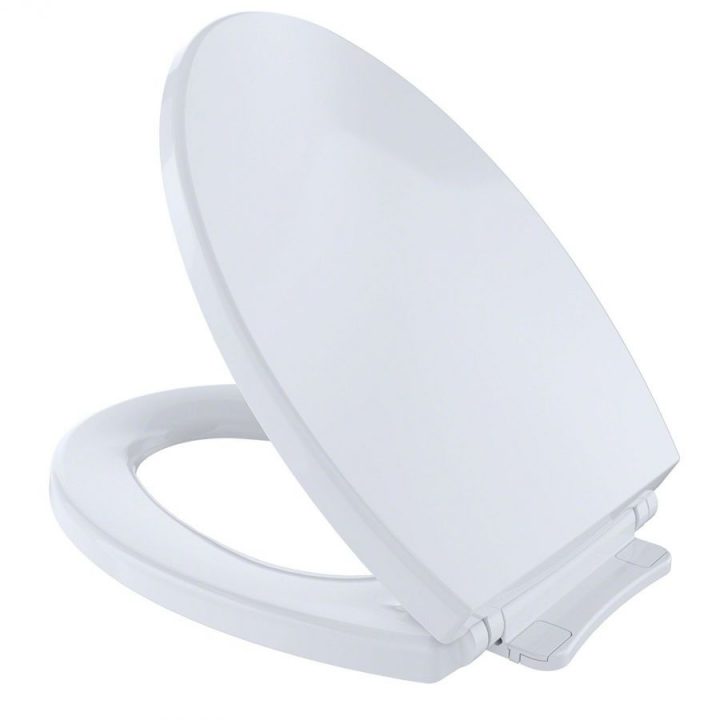 Toto Ss114 01 Softclose Elongated Toilet Seat Cover encequiconcerne Toilette Toto Prix