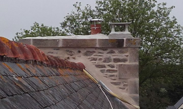 Travaux Sur Cheminées | Cordactions tout Chapeau De Cheminée Béton