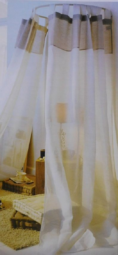 Tringle À Rideau Moustiquaire – Ciel De Lit – Arc Arceau avec Tringle A Rideau Pour Tete De Lit