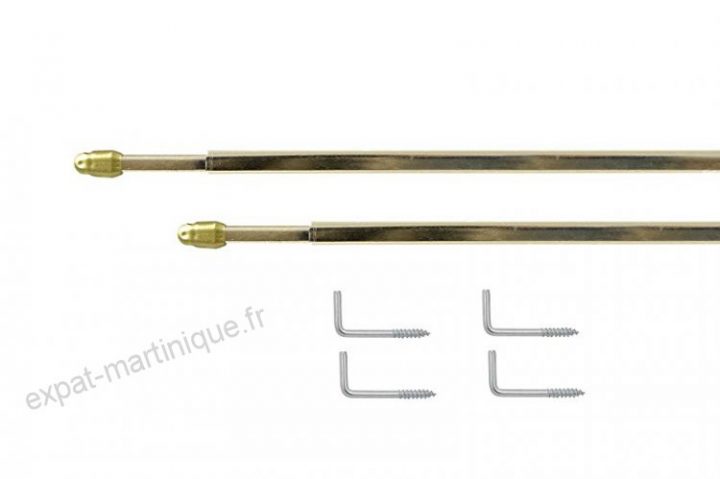 Tringle A Rideau Plate | Matelas – Rideau pour Tringle A Rideau Plate