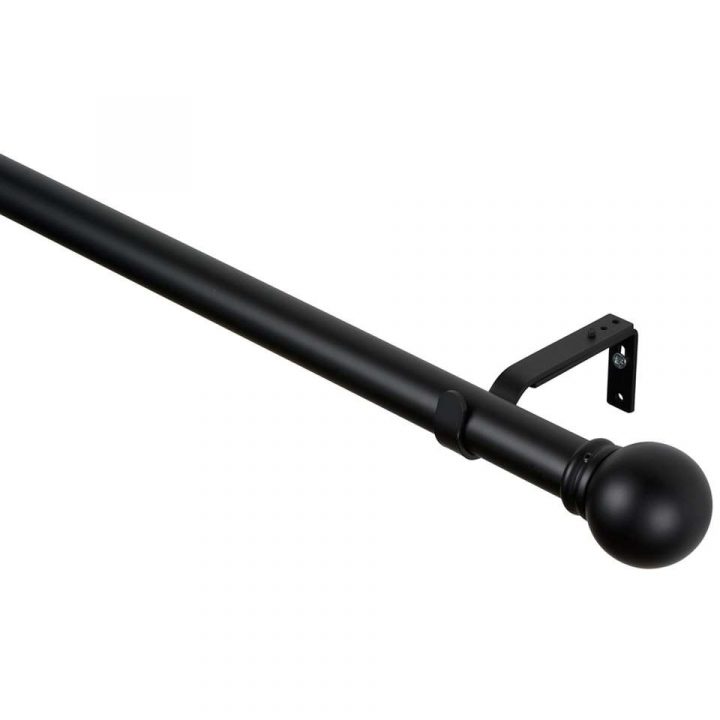 Tringle À Rideaux 20 Mm Madrid Ensemble Complet – Inox dedans Rideaux 300 Cm