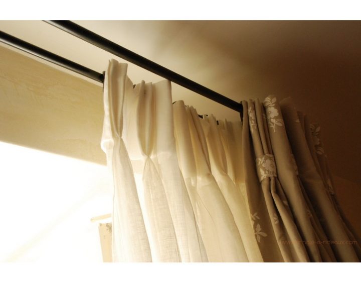 Tringle À Rideaux Droite Double Sur Mesure En Fer Forgé avec Rideaux De Fer Tringle À Rideaux Droite Double Sur Mesure En Fer Forgé avec Rideaux De Fer