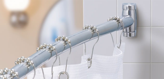 Tringle Courbée Pour Rideau De Douche, Par Aquasense dedans Rideau Pour Baignoire Tringle Courbée Pour Rideau De Douche, Par Aquasense dedans Rideau Pour Baignoire