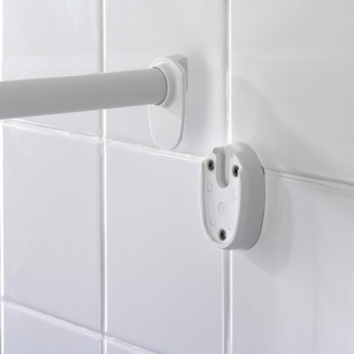 Tringle De Douche – Pour Angle – Adaptable – Diamètre 2,5 intérieur Tringle Rideau Pas Cher