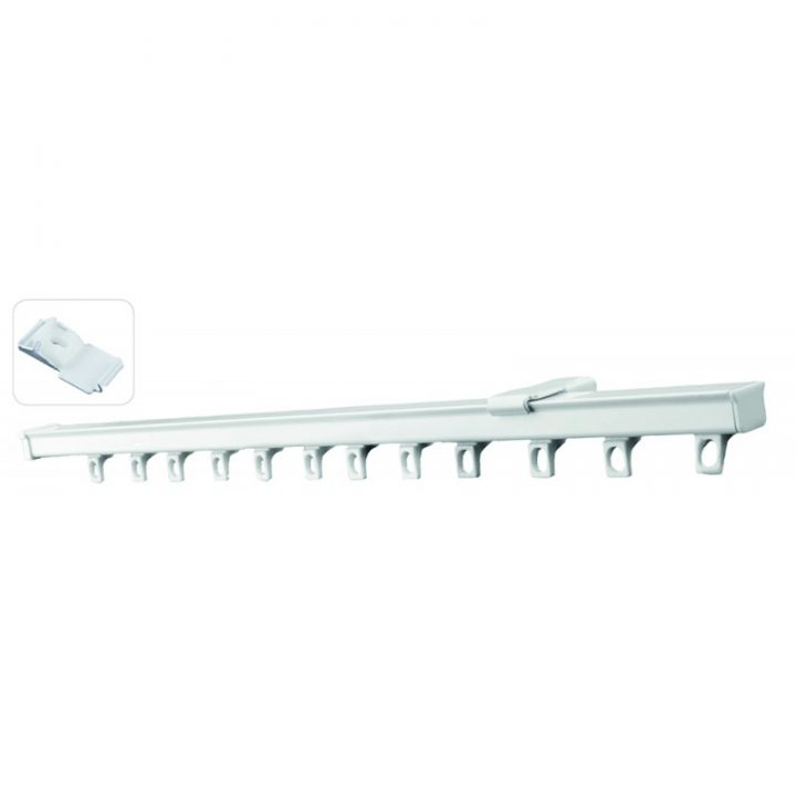 Tringle Rail Laqué Blanc Pour Rideau Avec Glisseur pour Tringle A Rideaux 5 Metres Tringle Rail Laqué Blanc Pour Rideau Avec Glisseur pour Tringle A Rideaux 5 Metres