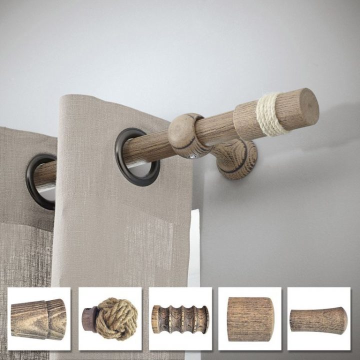Tringle Rideau En Bois | Rouleau De Tissu concernant Tringle A Rideau Moderne Tringle Rideau En Bois | Rouleau De Tissu concernant Tringle A Rideau Moderne