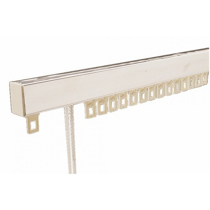 Tringles À Rideaux Chemin De Fer Montée Duralac Boulet avec Tringle A Rideau Pour Pvc